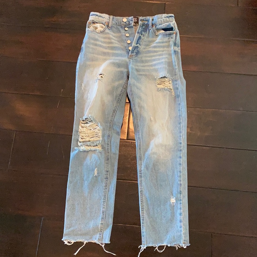 Ripped medium washed BDG jeans
